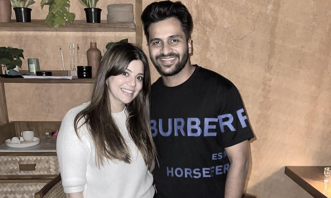 Shardul Thakur with his wife